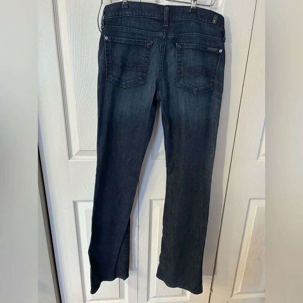 7 For All Mankind Size 28 Dark Indigo Boot Cut‎ Jeans